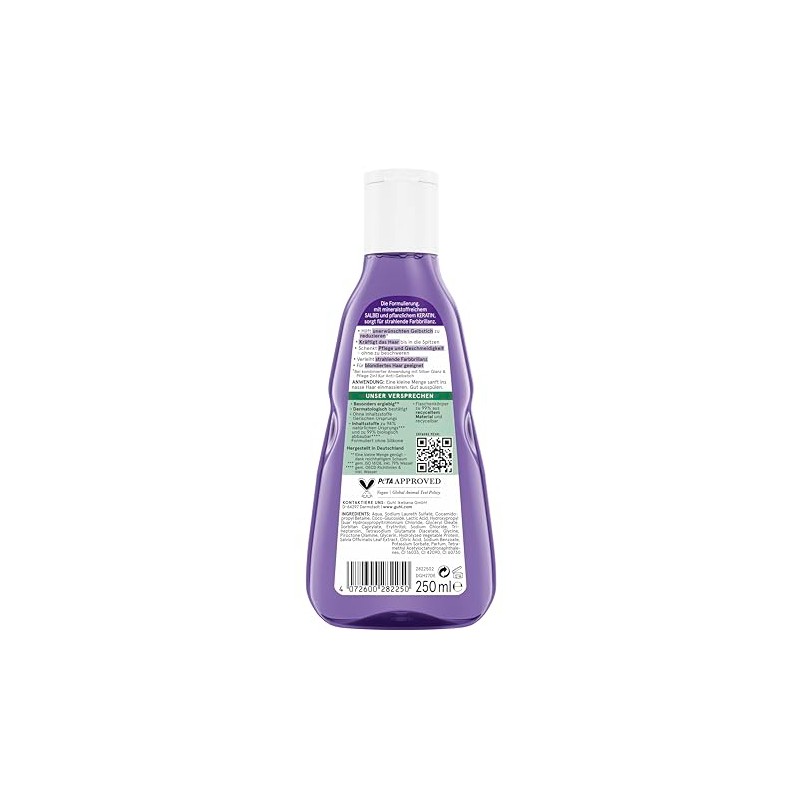 Guhl Silver Shine & Care Shampoo – Contents: 250 ml