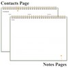 Weekly Productivity Planner - 8.5" x 11" Dashboard Desk Notepad