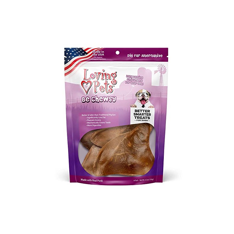Loving Pets - Be Chewsy Pig Ear Alternative for Dogs