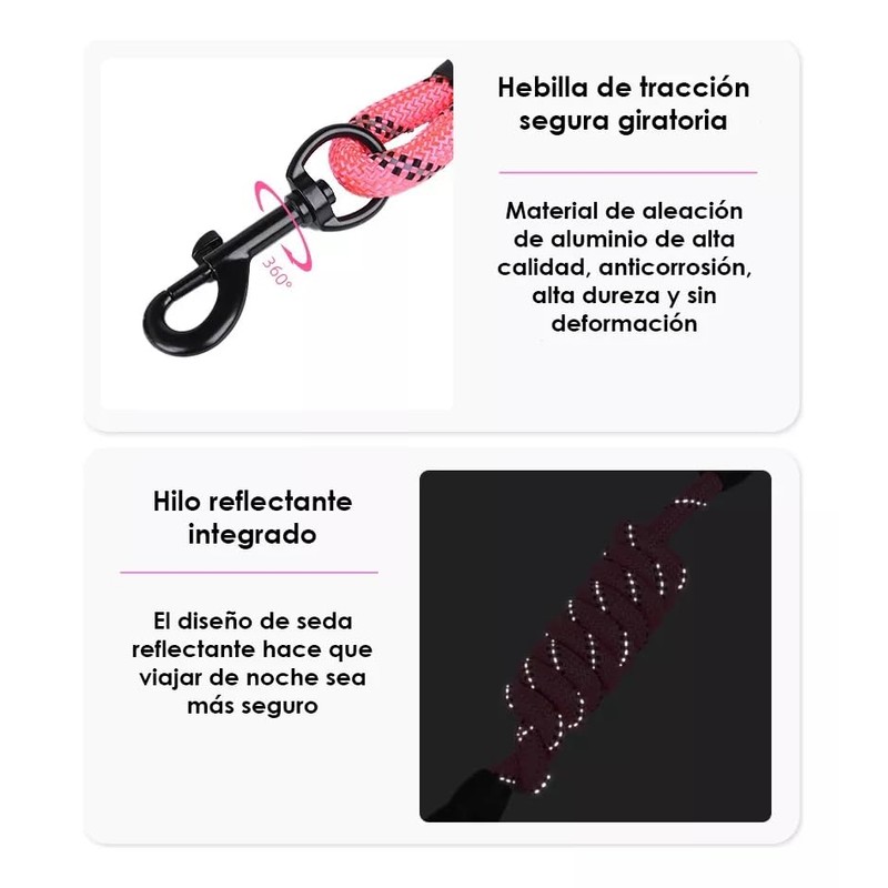 UNA MASCOTA Collar Táctico para Perros - Seguridad y Comodidad