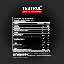 Testrol | Combo Dúo Testrol Platinum 4 en 1 para Hombres | Rendimiento, Vitalidad, Salud Masculina y Soporte Muscular | 90 Cápsulas c/u