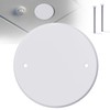 1 Pcs Smoke Detecte Cover Plate, 5 Inch Metal Round