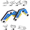 S&R Welding Magnet Set with Angles 15° 45° 60° 90°