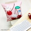 MORIPiLO 4621294 Morishita Chiikawa Cushion Cover, Hachiwale, Rabbit, Pink, 17.7