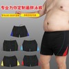 a923 Men's Plus Size Loose Fit Quick-Dry Swim Trunks - Enhanced Coverage Option2/Gray 10ea