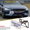 No Drill License Plate Holder Compatible with Volvo XC40 2019-2023