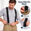 Heavy Duty Work Suspenders for Pants – Adjustable 1.5-Inch Wide