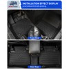 Rongtaod Cargo Mat Compatible with 2015-2024 Ford Edge 5-Seater (Not