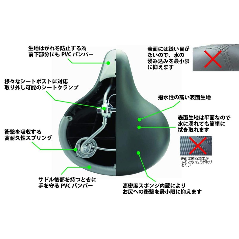 Shoyo SD-3 GL Large Saddle