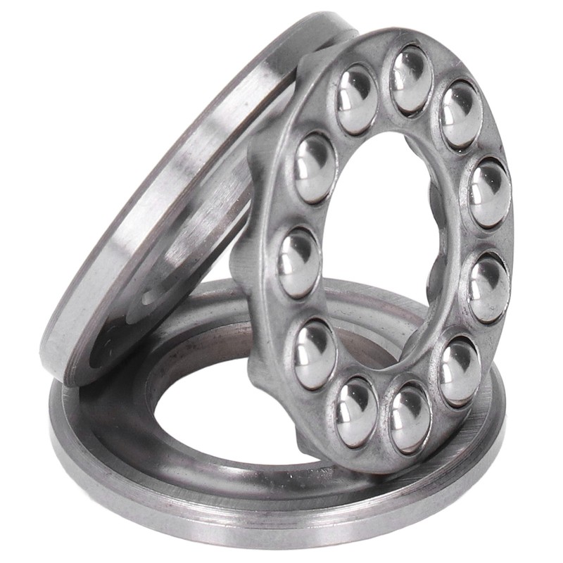 10Pcs Thrust Ball Bearing Single Direction Accessory Replacement Set Kit