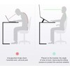 White Solid Laptop Mount Ergonomic Stand Portable Folding Bracket Desktop