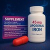Ferrosom Max Liposomal Iron Supplement 60 Capsules (45mg Pure Elemental
