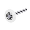 XiKe 12 Pack White 2" Nylon Garage Door Roller 7"