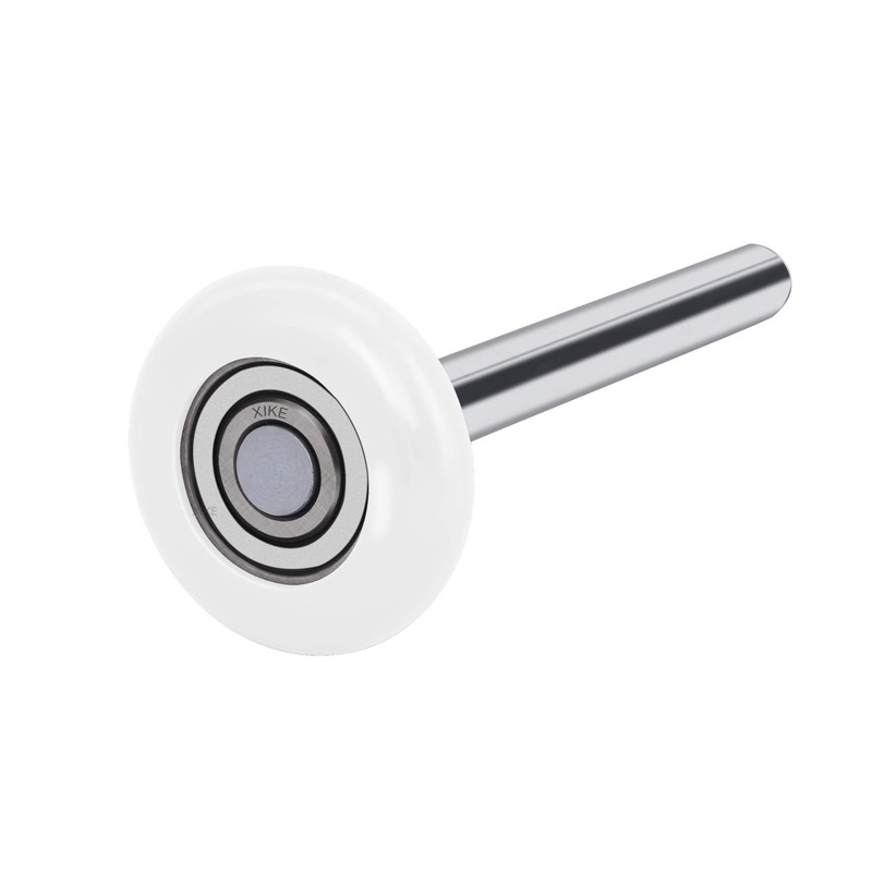 XiKe 12 Pack White 2" Nylon Garage Door Roller 7"