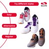 SULPO Round Shoelaces without Tying - Laces Quick Release -
