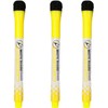 3 Pcs Yellow Magnetic Whiteboard Markers,Magnetic Pen Writing Drawing Erasable