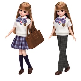 Takara Tomy Licca Takara Tomy LW-08 Licca-chan Dress Outfit Set, Dress-Up, Doll, Pretend Play, Toy, Ages 3 and Up, Passed Toy Safety Standards, ST Mark Certified