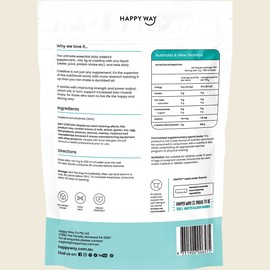 Happy Way Creatine Powder Monohydrate 750g