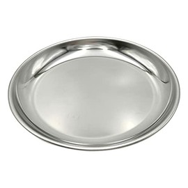 AG Market Round Plate, 5.5 inches (14 cm), 18-0 Stainless Steel 92514