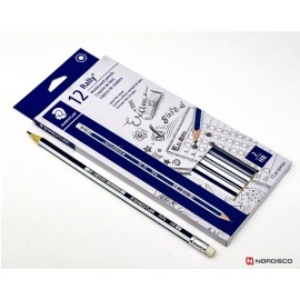 Staedtler Rally Pencils #2 HB 13218HBC12, Pre-Sharpened, Box of 12