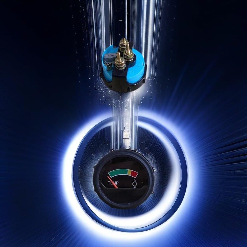 TMLGB Water Temperature Gauge 6669663, for Bobcat 440 453 463