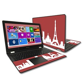MightySkins Skin Compatible with Lenovo Flex 3 15" – Paris | Protective, Durable, and Unique Vinyl Decal wrap Cover | Easy to Apply, Remove, and Change Styles | Made in The USA
