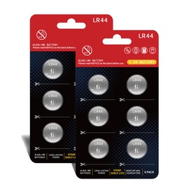 L1154f Batteries AG13 Battery LR44 357 A76 L1154 SR44 G13 L1154c LR44h 1.5V Premium Alkaline Button Coin Cell Batteries for Watches, Laser Pointers,Small Toys,Electronics【5-Year Shelf Life】(12 Count)