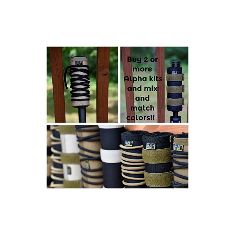 Sub-tac Full Auto, High Temp Alpha Suppressor/Silencer Cover 8 inch