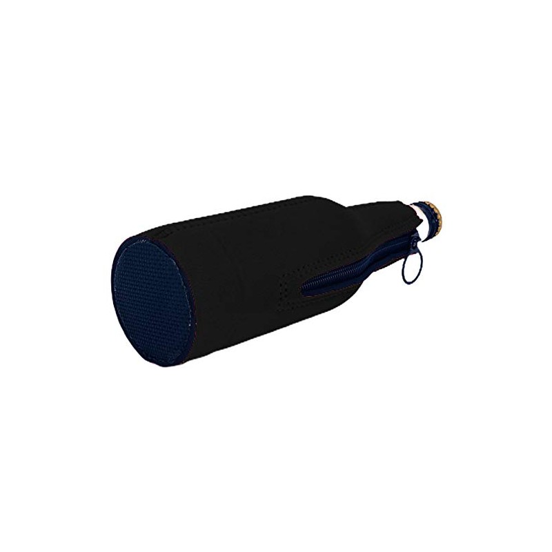 Lake Life Beer Bottle Coolie (Black)