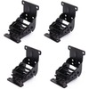 4pcs Heavy Duty Folding Table Hinges 90° Self-Locking, 0-180° Adjustable