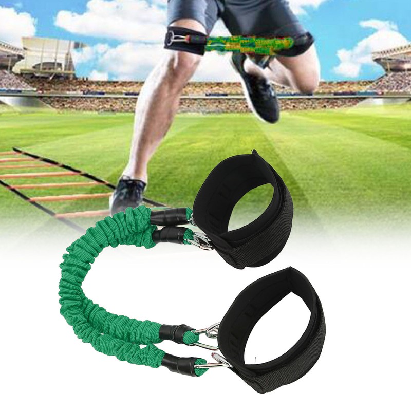2Pcs Fitness Ankle Straps High Elasticity Durable Increase Muscle Strength