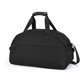 Bolsa deportiva de gimnasio con bolsillo húmedo para zapatos, compartimento de viaje, para hombres y mujeres, ligera (color B) (A)                    