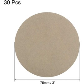 TA-VIGOR 30Pcs 75mm Wet and Dry Sanding Discs, 7000 Grit 3 Inch Hook and Loop Sandpaper Electrostatic Sand Planting Silicon Carbide Sanding Discs