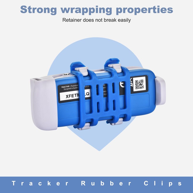 Dog GPS Tracker Rubber Clip Compatible with Tractive GPS Dog