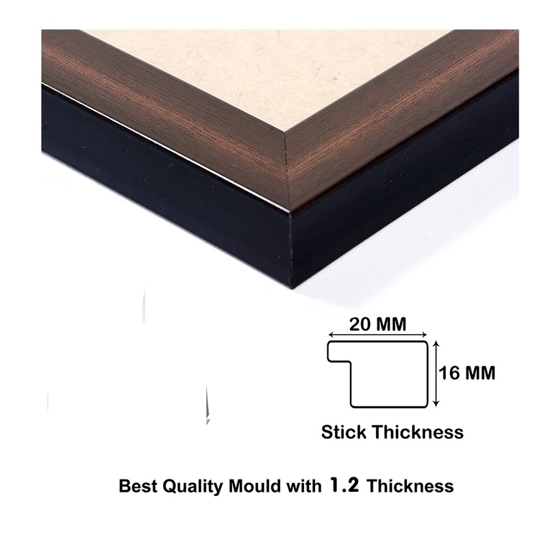 zig zag Lord Jesus Christ Large Photo With Frame For