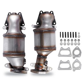 EVERESTWAY Manifold Catalytic Converter Front Replaces LH 674-850 RH 674-849 Compatible with Acura MDX Honda Accord Pilot Odyssey 2003-2009 Direct Replacement