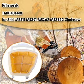 11401404401 Air Filter Tune Up Kit for Stihl MS311 MS362 MS391 MS391C MS362C Chainsaw Saw Maintenance with Spark Plug Fuel Filter Replacement 1140 140 4401