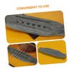 Kisangel Premium Acoustic Guitar Bridge Saddle Replacement Part Durable Practical