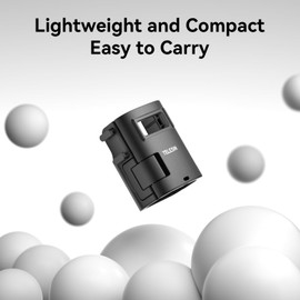 TELESIN Extension Adapter for DJI Osmo Pocket 3 - Dual Cold Shoe Protection Cage with Removable Dual Claw Adapter (Front/Back Switch) & Safety Lock for Pocket 3 Action Quick Release