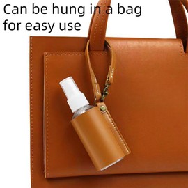 Generic 2 sanitizer clips 60ml sanitizer spray bottle pouch clip Belt loop clips to backpacks and purses Reusable. (Black)