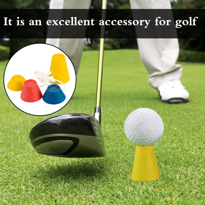 DAAIZIII Golf Tees, Pack of 4 Golf Tees, Plastic Golf
