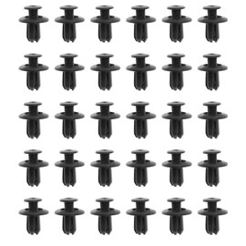 30pcs 8mm Plastic Rivet Plate Clips 992650625 9046706017 8659028000 Expansion Rivets Fastening Clips Push Type Mount for Car Front Bumper Fender Body Cover