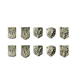 Spellcrow Conversion Bits: Small Shields for Salamanders Dragons Knights