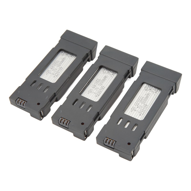 3pcs RC Plane Lithium Battery With 3 In 1 Charging