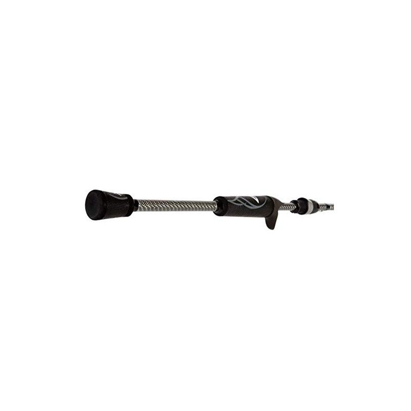 Denali Rods Attax Casting One Piece Rod, Black, 7'/Medium