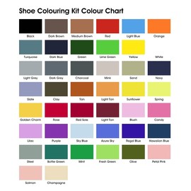 Shoe Clinic Shoe Dye Kit (Dark Grey) - Restores The Colour of Leather, Suede, Nubuck, Fabric, Satin, and Canvas Footwear | Complete Shoe Dye Kit