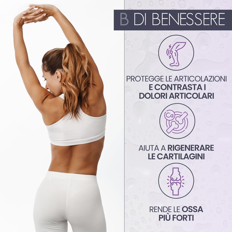 Collagene Idrolizzato 2000mg e Acido Ialuronico, 300 Compresse, Integratore Collagene,