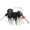 Auto Terminals Removal Tool Set, 18 Pieces Terminal Ejector Kit,
