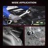 Premium 24-Piece Ratcheting Wrench Set, SAE & Metric Combination Wrenches,