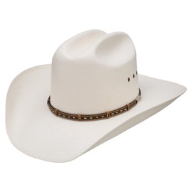 Stetson Natural Gunfighter 10X Cowboy Hat SSGNFT-6642, Natural, 7